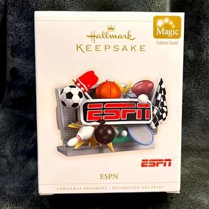 Hallmark keepsake ornament - ESPN